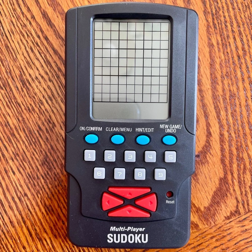 Sudoku Multi-Player Hand-Held Electronic Game (NEW; Never Used)